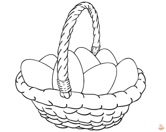 Coloriage Lapin Dessin animé, Pâques, réaliste, sautant, mignon, avec fleurs