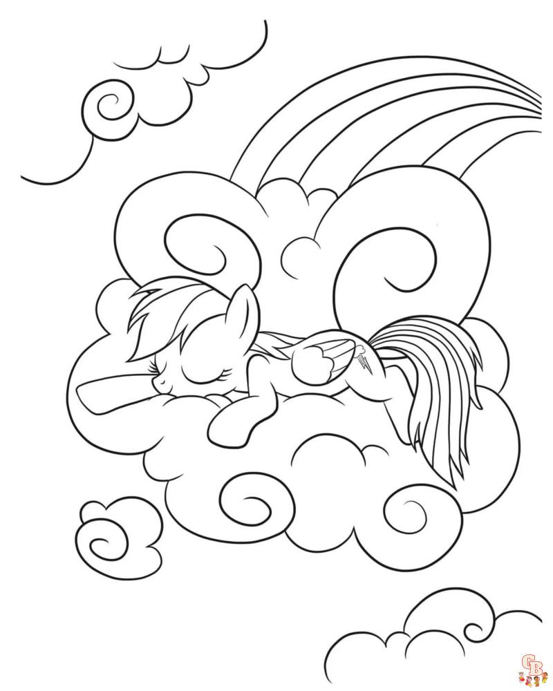 Free Rainbow Coloring Patterns - Online Rainbow Coloring Pages for Kids