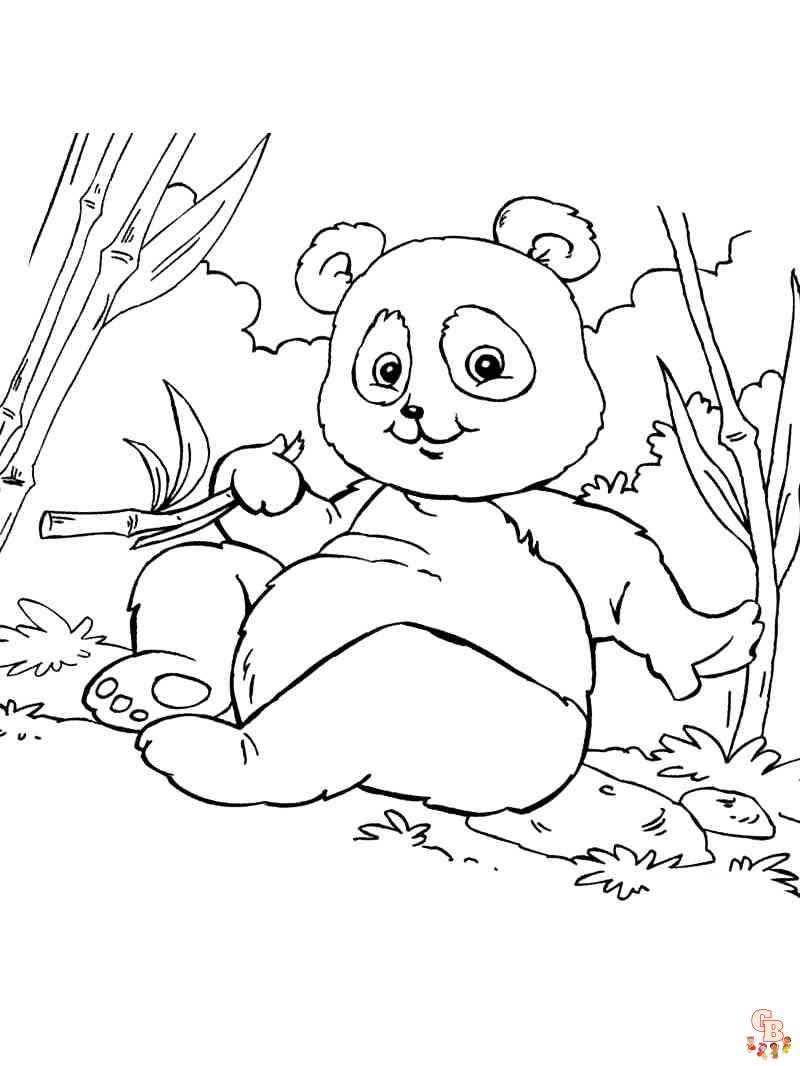Découvrez les meilleurs coloriages de panda