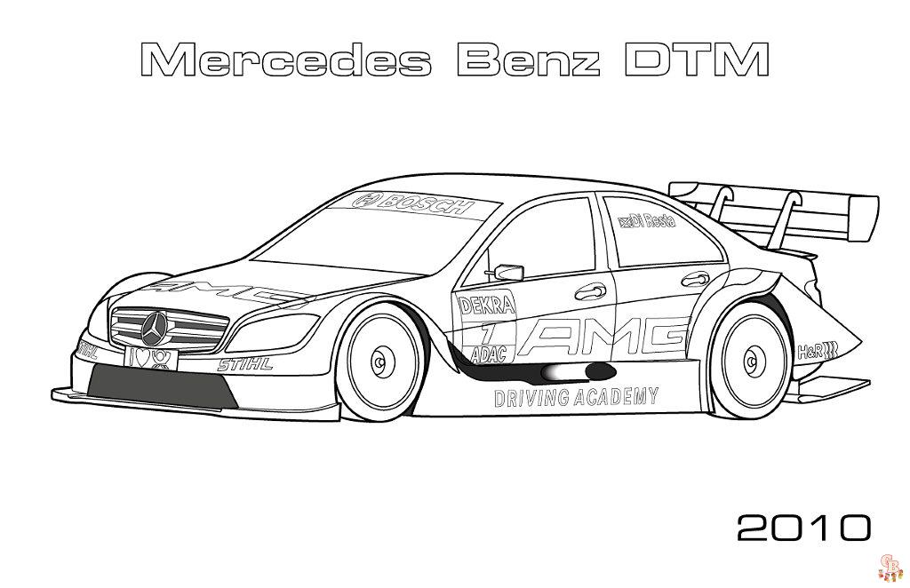 Coloriage Mercedes