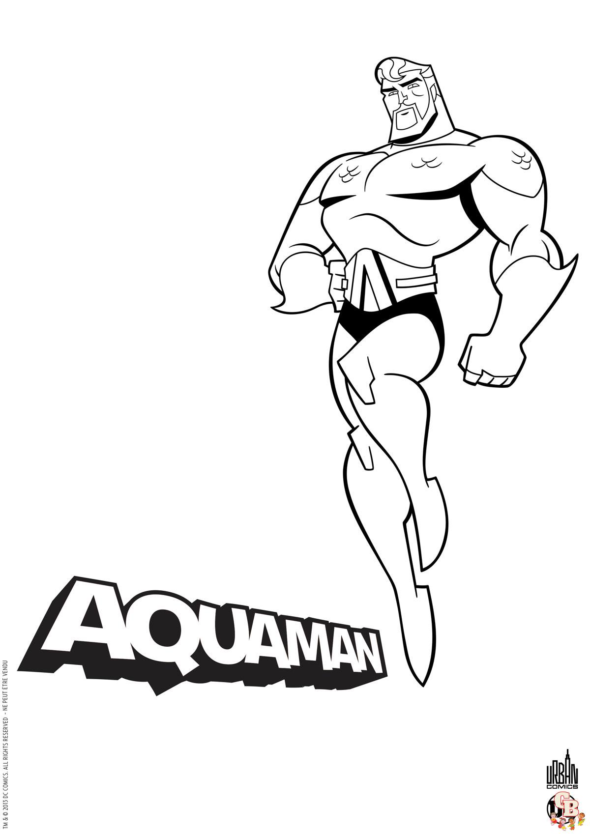 Kolorowanka Aquamana
