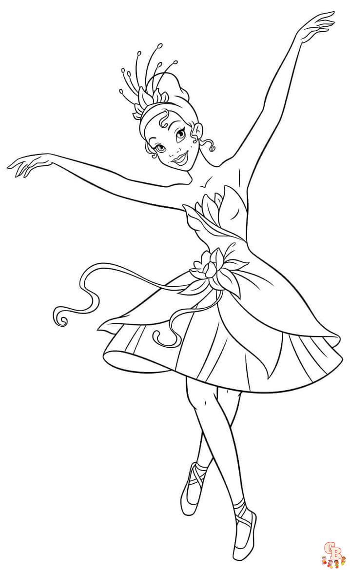 Coloriage Ballerina
