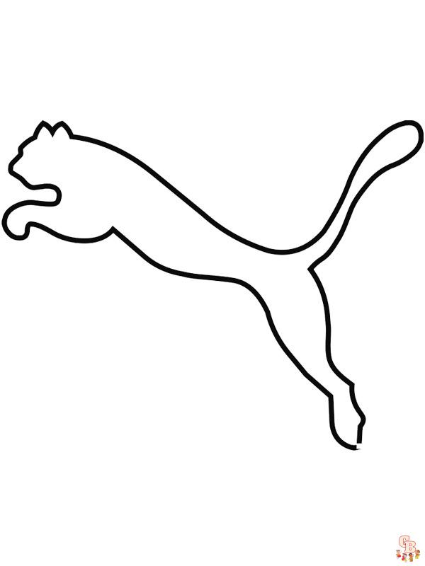 Puma boyama sayfası