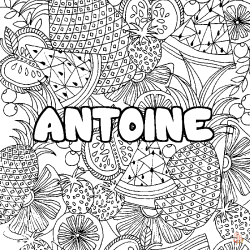 Coloriage Antoine