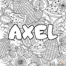 Kolorowanie Axela