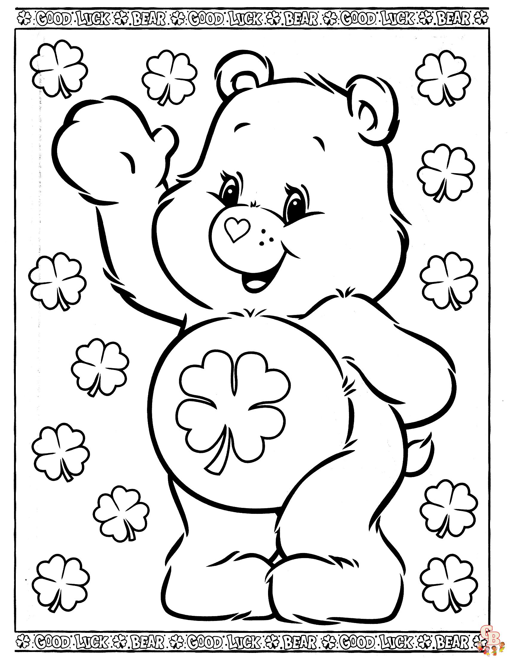 Coloriage Bisounours