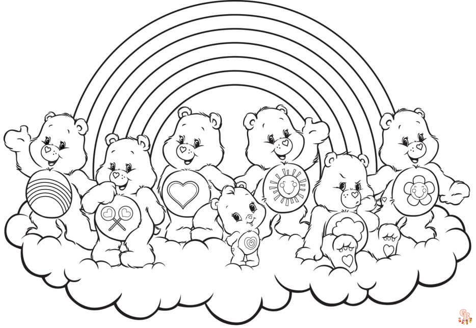 Coloriage Bisounours