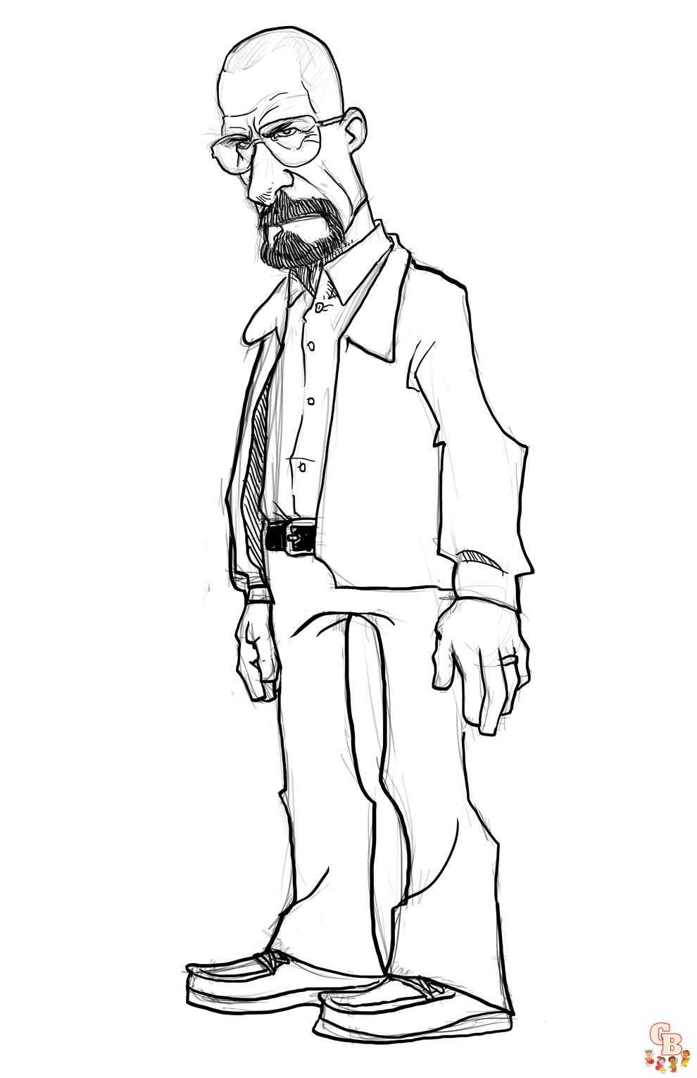 Coloriage Breaking Bad