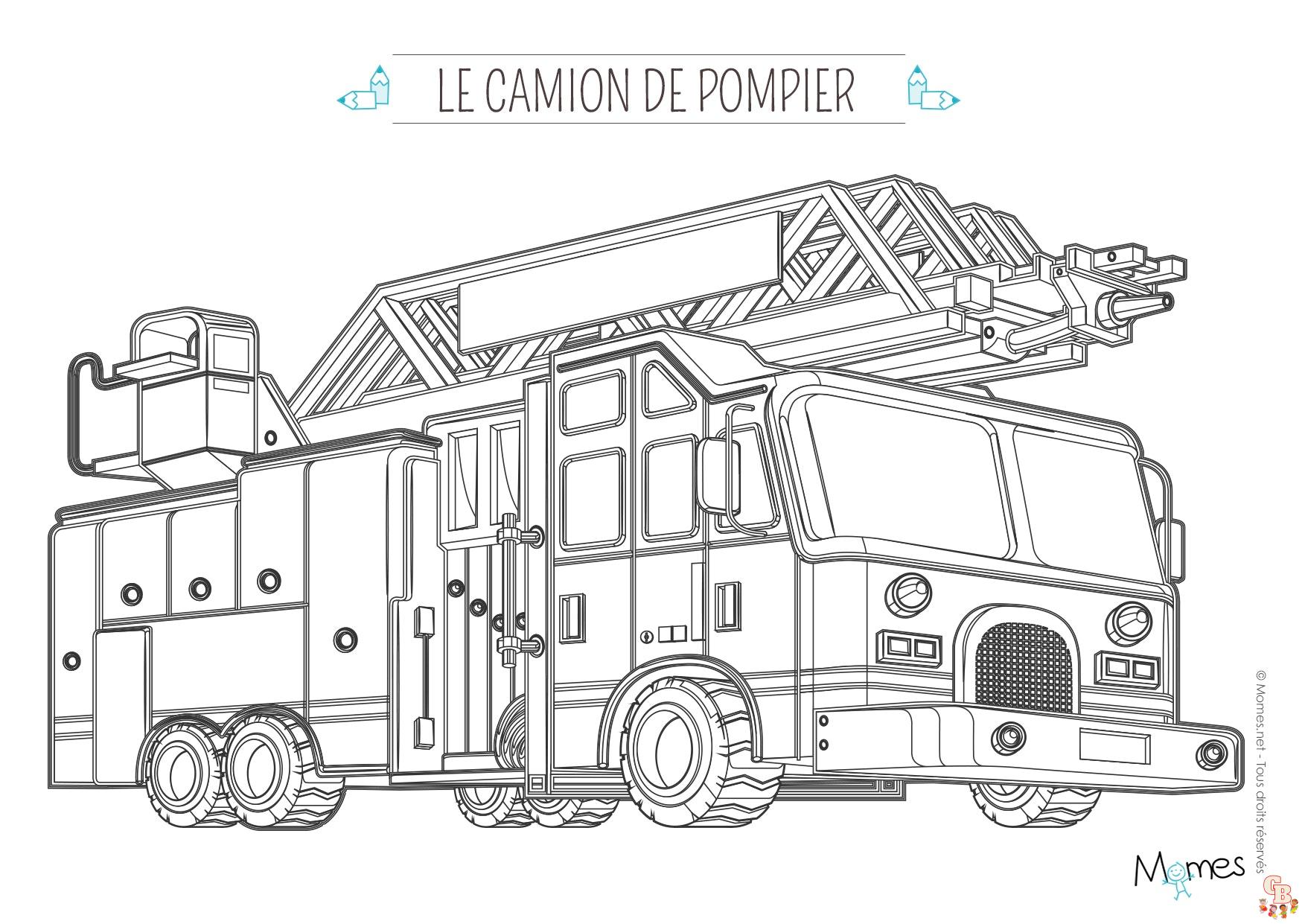 Coloriage Camions