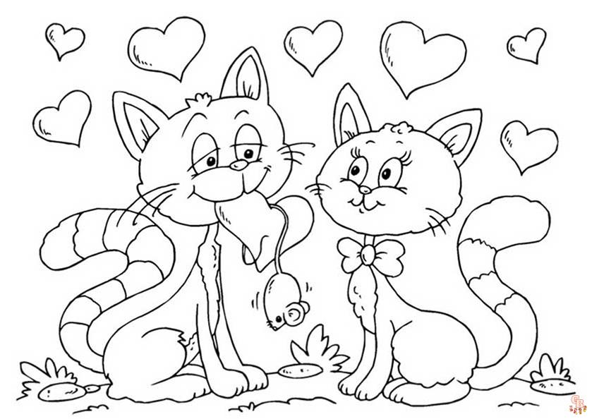 Coloriage Chats