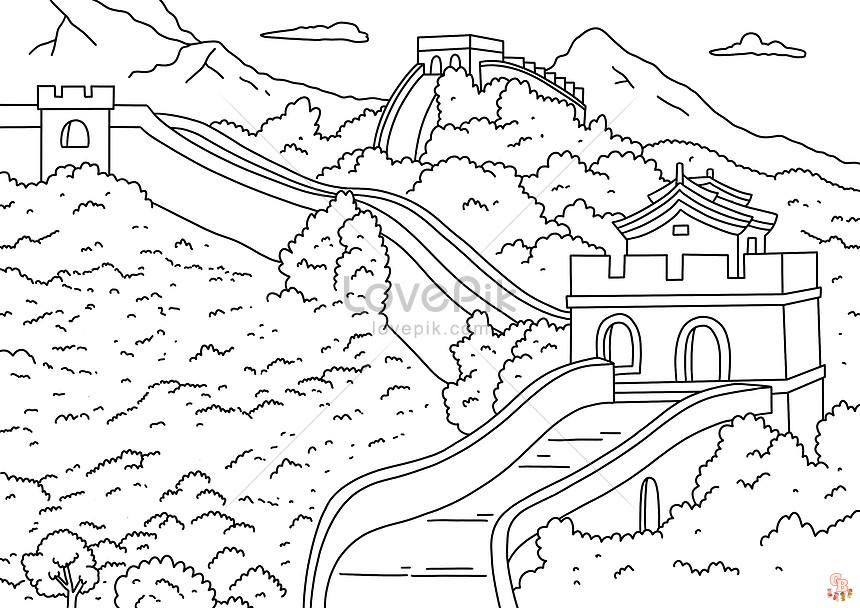 Coloriage Chine