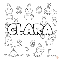 Coloriage Clara