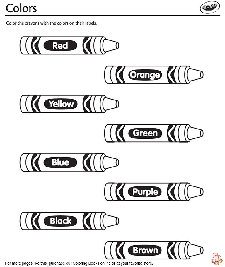 Coloriage Crayola