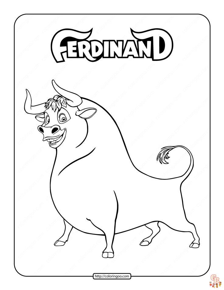 Coloriage Ferdinand