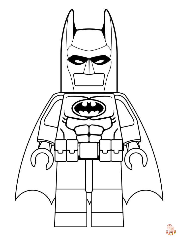 LEGO Batman värityssivu