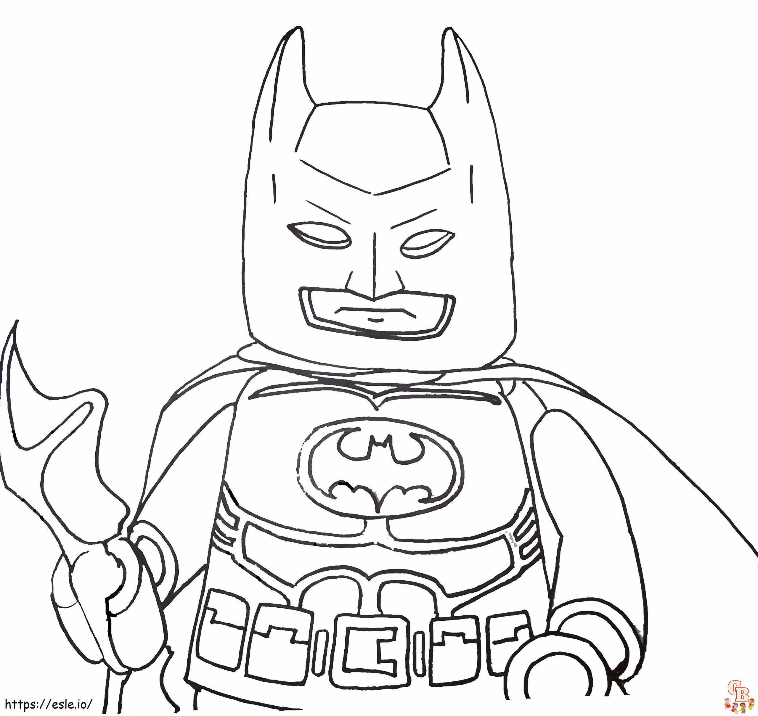 Coloriage LEGO Batman