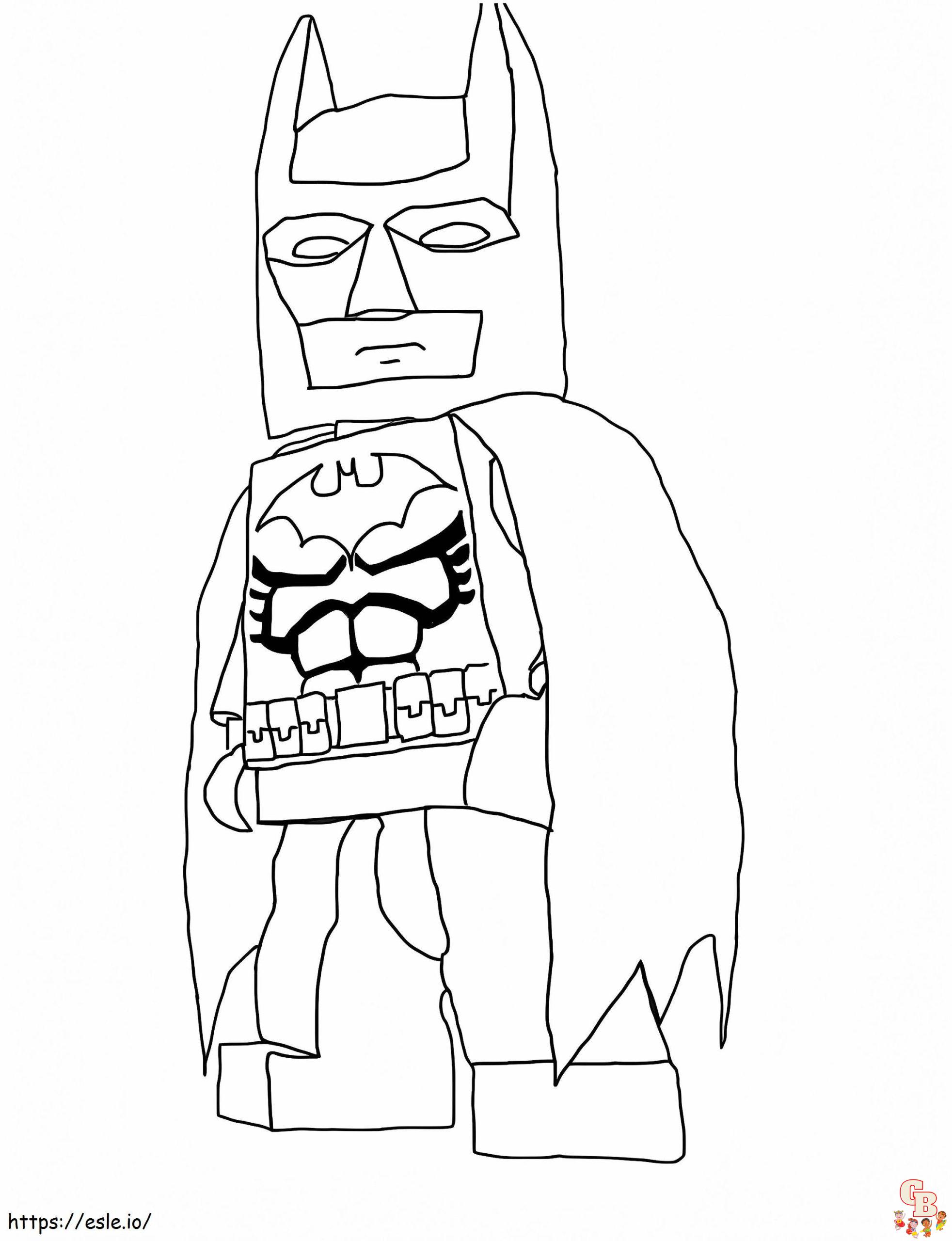 LEGO Batman värityssivu