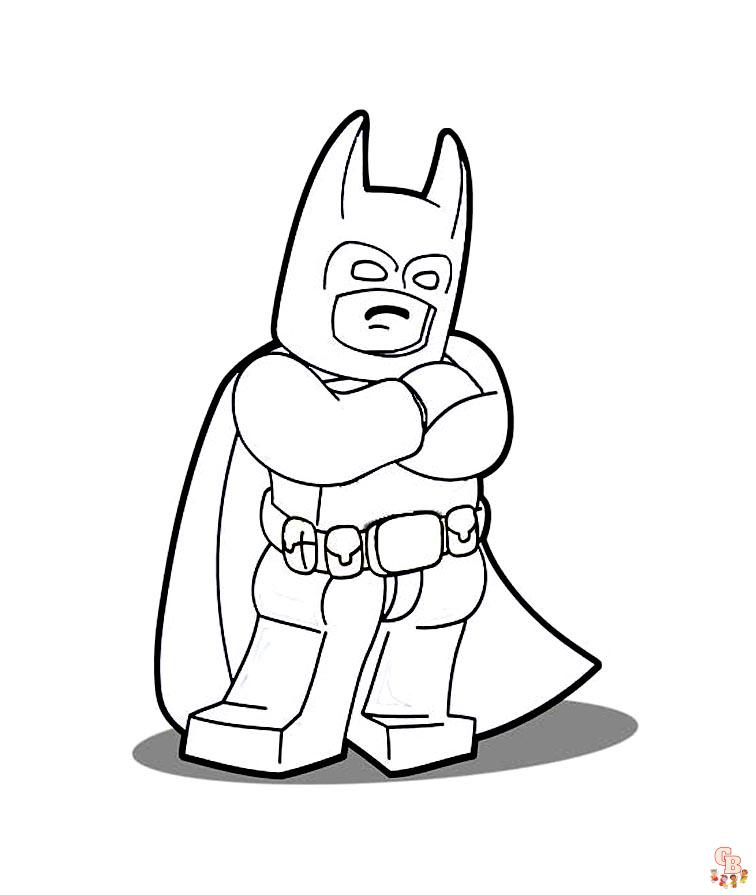 LEGO Batman Malvorlage