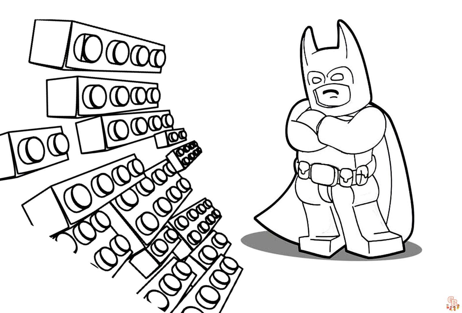 Coloriage Lego Batman