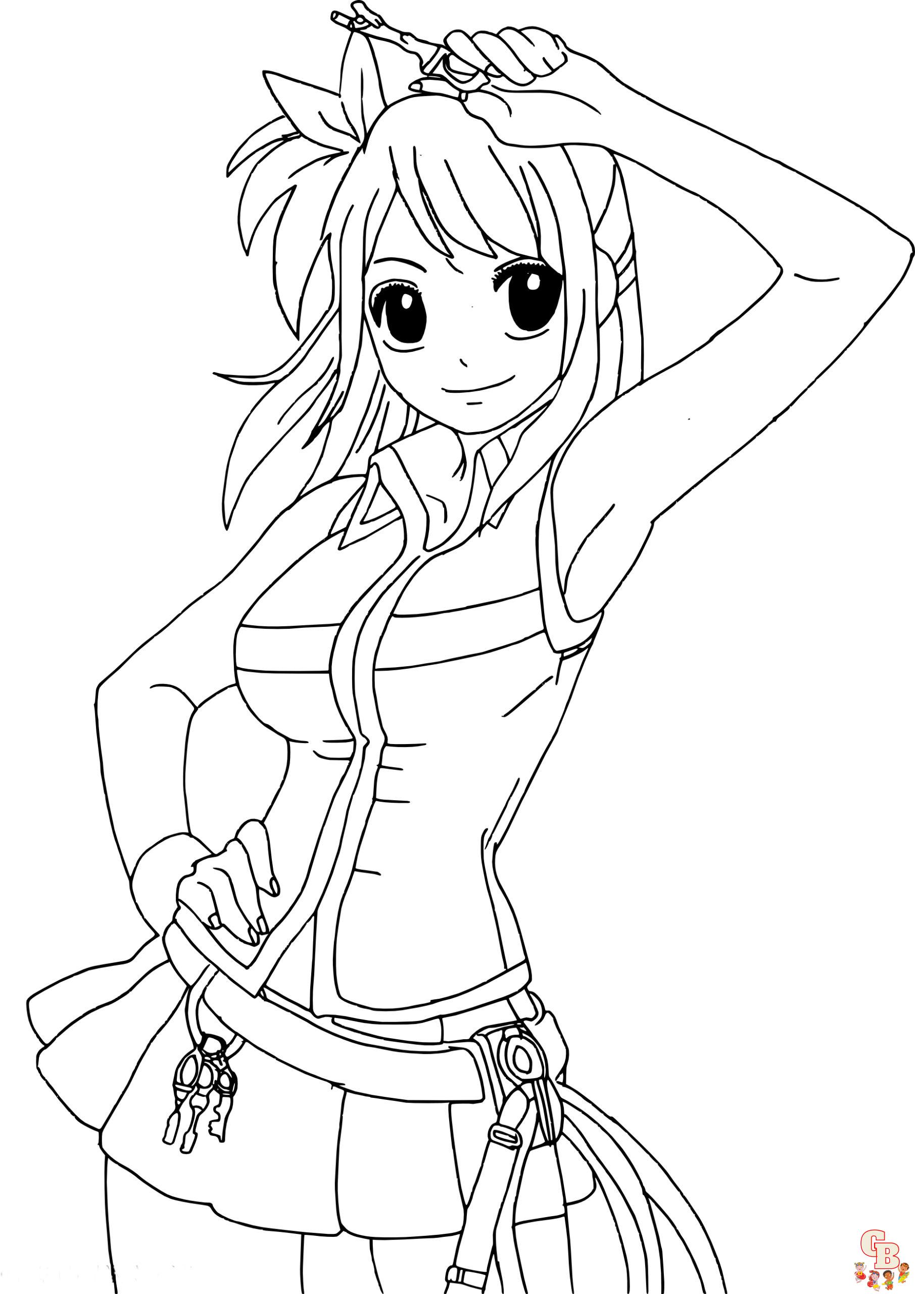 Coloriage Lucie