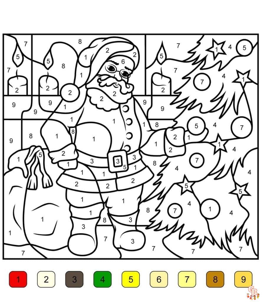 Coloriage Magique Noel