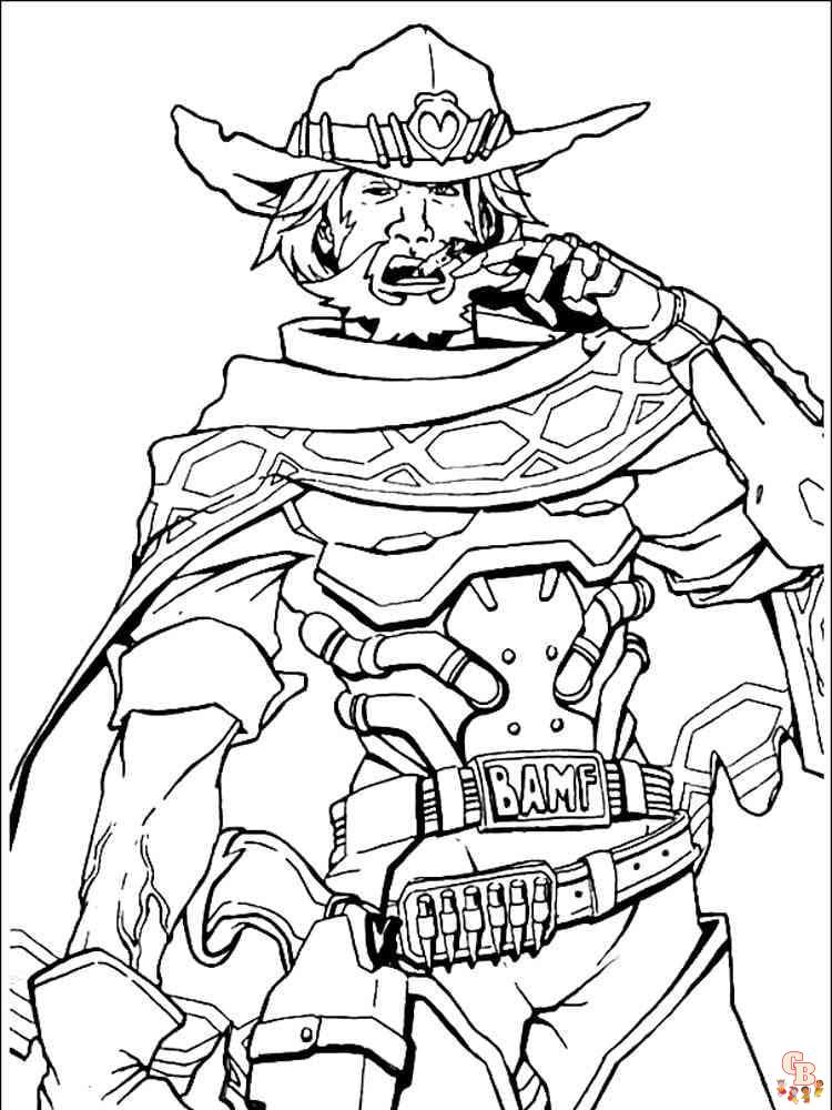 Coloriage Overwatch