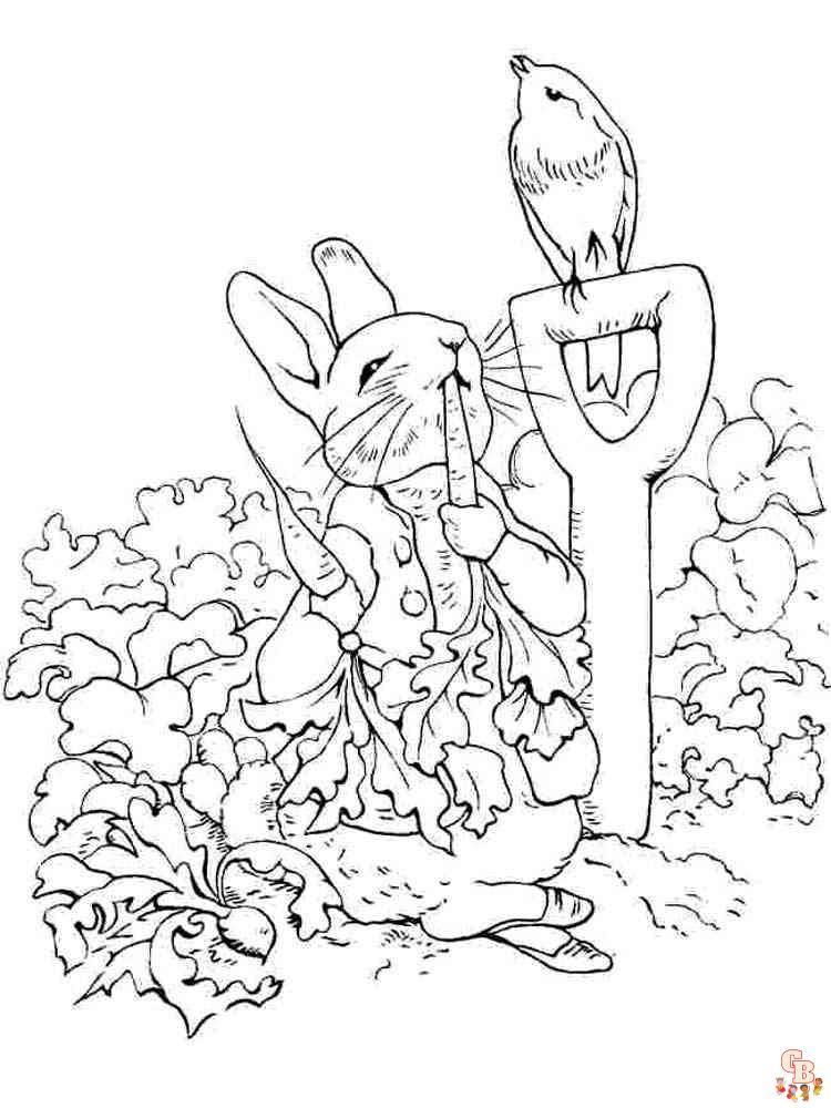 Coloriage Pierre Lapin