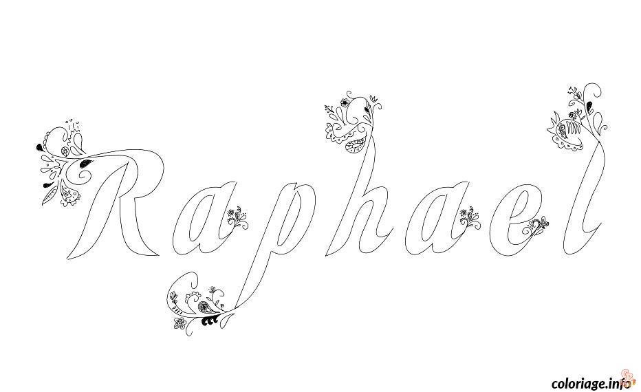 Coloriage Raphael