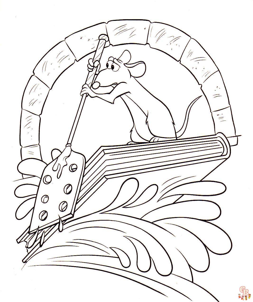 Coloriage Ratatouille