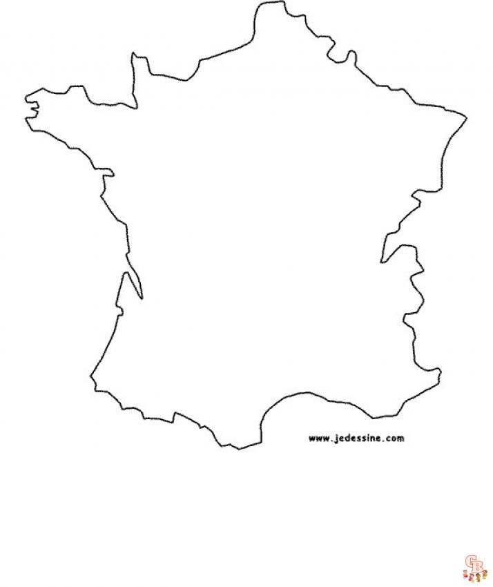 Coloriage Regions de France