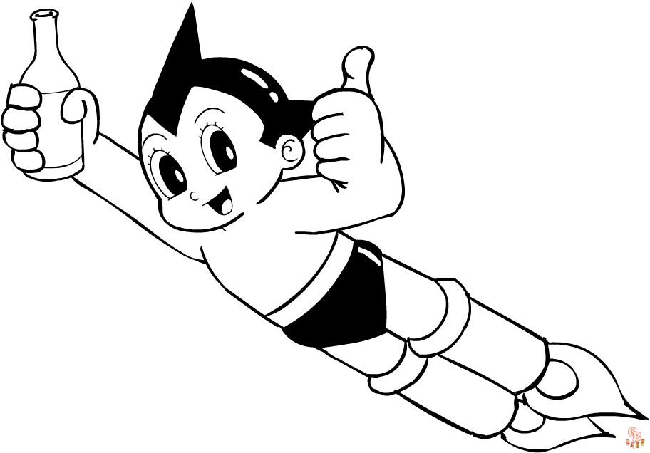 Coloriage Astro Boy