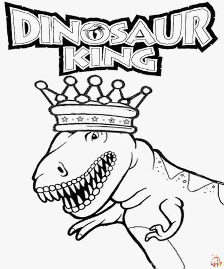 Coloriage Dinosaur King