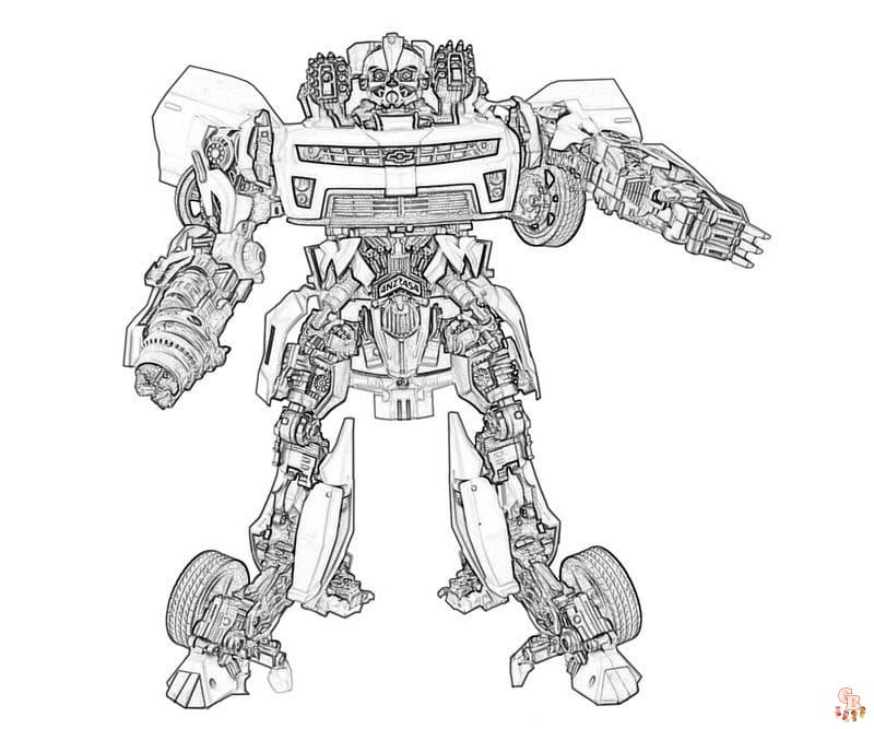 Coloriage transformers rescue bots academy