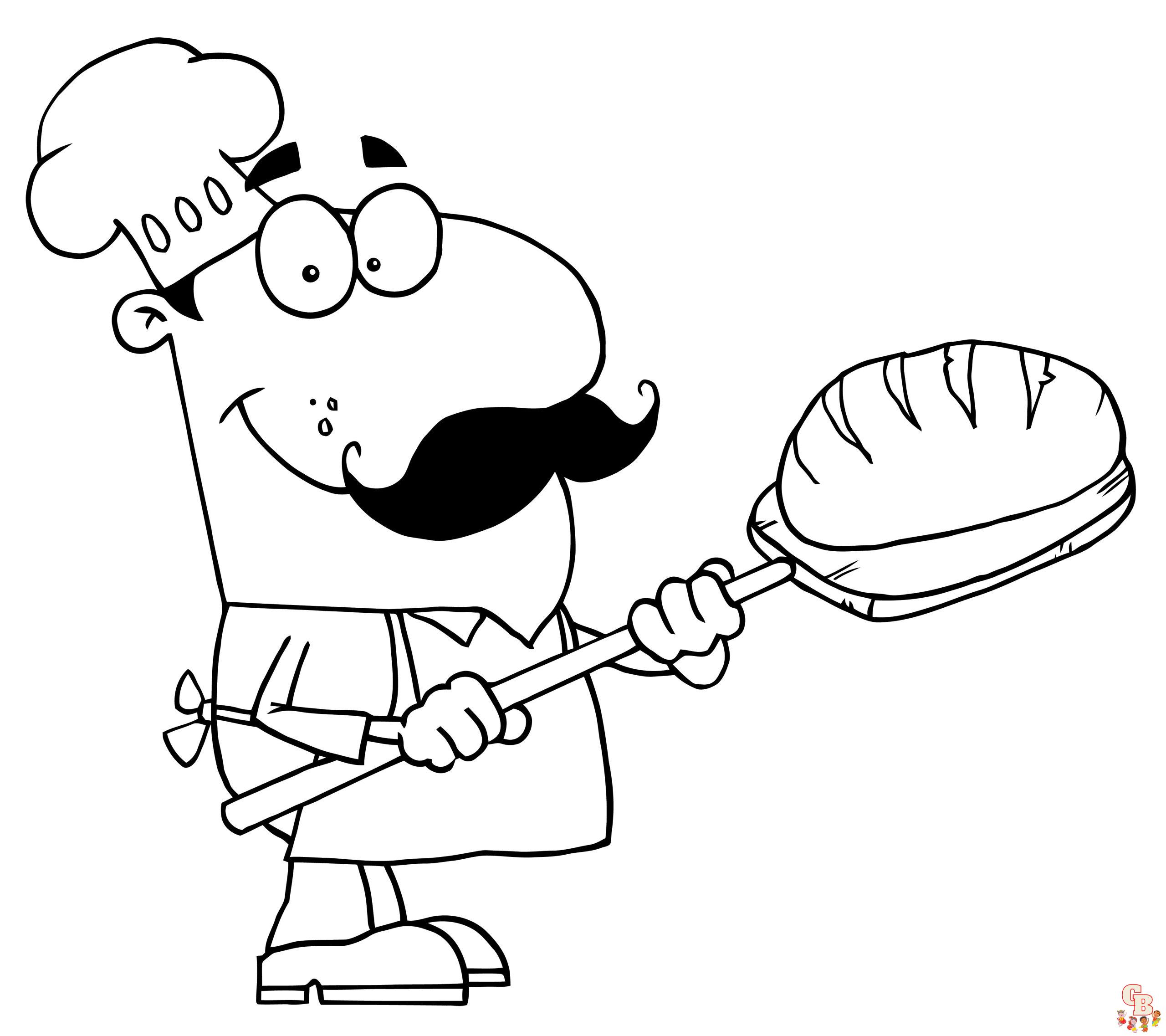 Coloring pages about professions